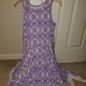PURPLE AND WHITE LOCKET DRESS!!💜💜